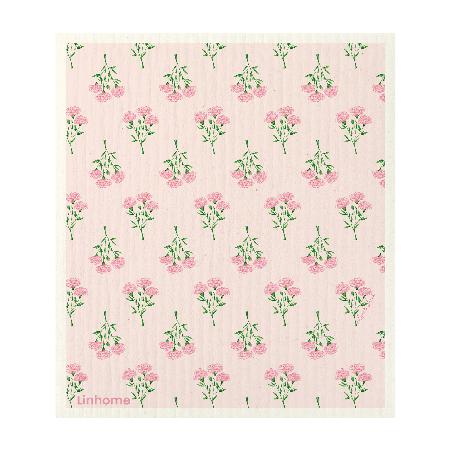 Blooming Garden – Linhome x Liesel Anne Swedish Dishcloths (4 Pack)