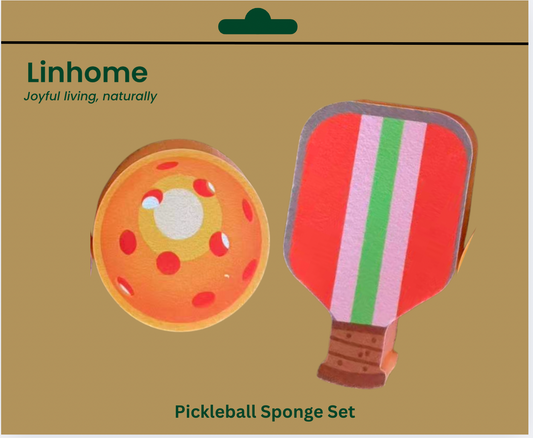 Pickleball Paddle & Ball Kitchen Sponge Set - 2 Pack