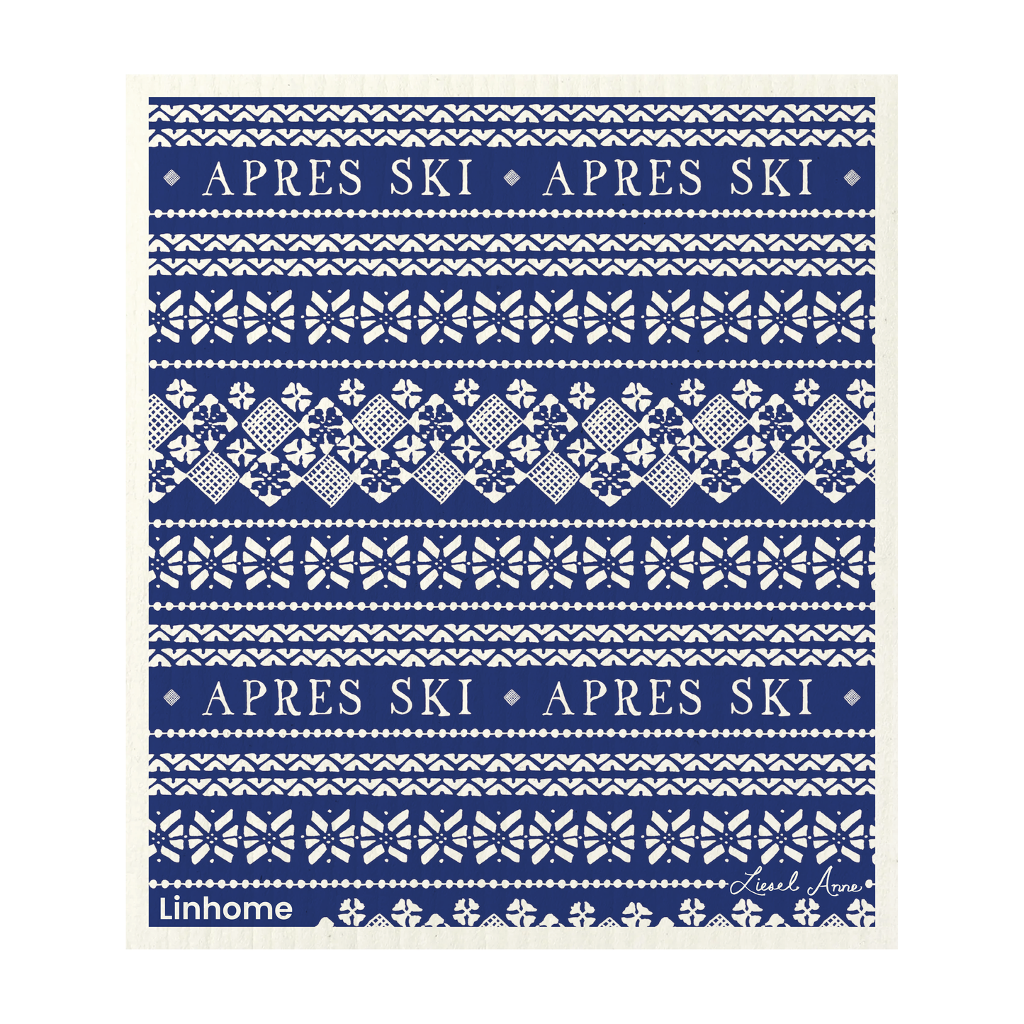 Ski Collection Ski Sweater - Linhome x Liesel Anne Swedish Dishcloths - 1 Pack