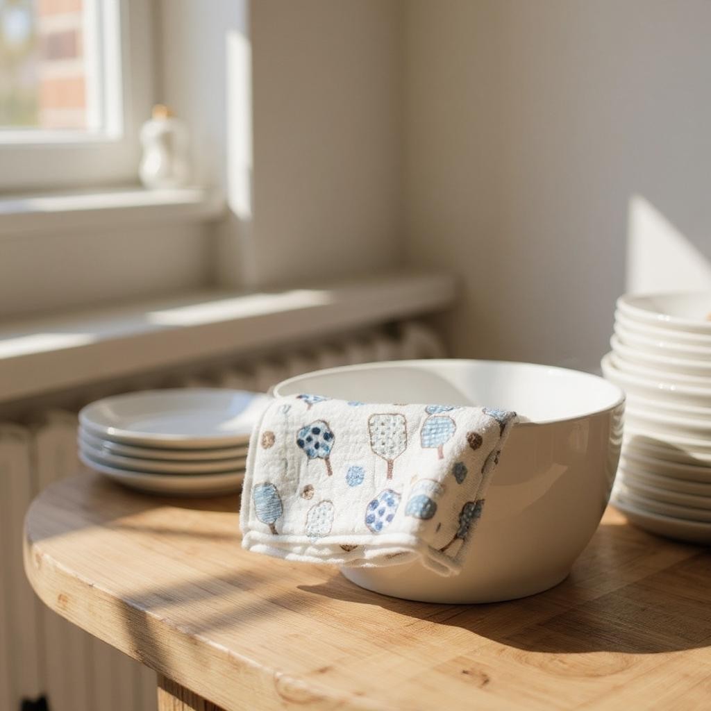 Linhome Pickleball Swedish Dishcloth- Match Point Blue- 1 Pack