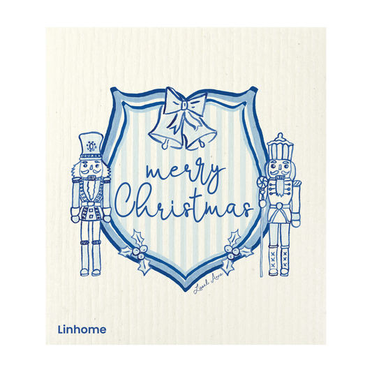 Holiday Nutcracker Collection - Linhome x Liesel Anne Swedish Dishcloths - 4 Pack