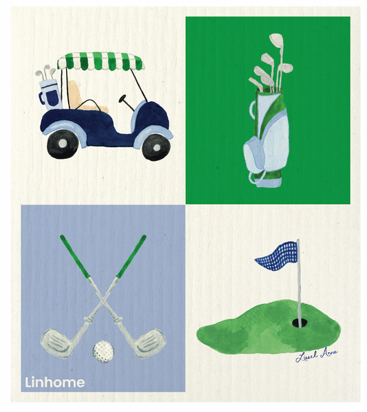 Linhome Golf Collection Swedish Dishcloth - 1 Pack